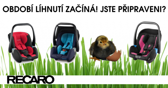 Vajíčka v sortimentu RECARO