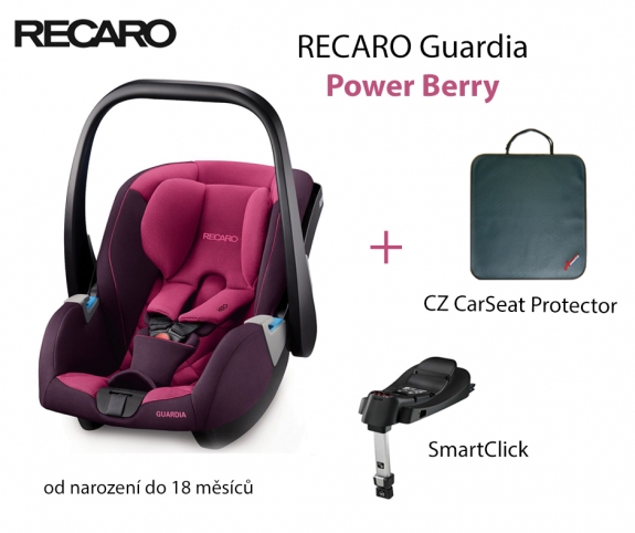 RECARO Guardia Power Berry opět skladem