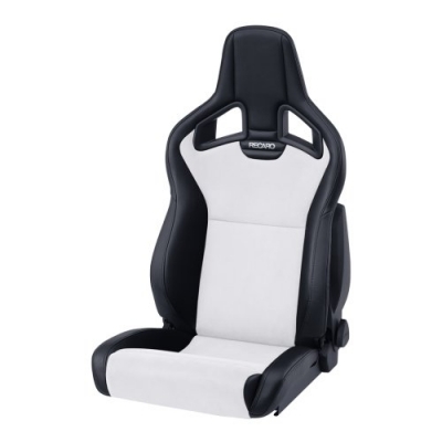 RECARO Cross Sportster CS černá koženka / stříbrná Dinamica