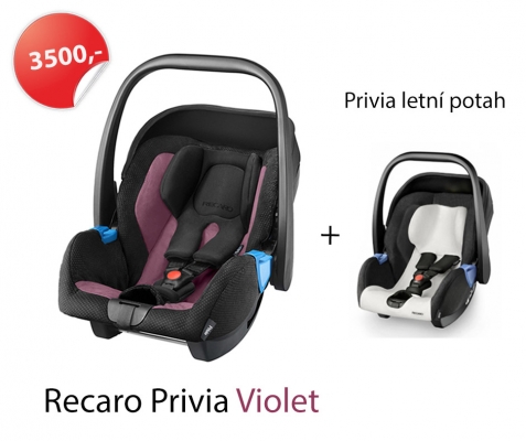 RECARO Privia s letním potahem ZDARMA